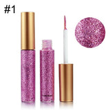 Liquid Eyeshadow Glitter Eye Shadow Pen Waterproof Long Lasting Shimmer Shine metallic Liner Party Eye Cosmetic Makeup