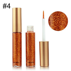 Liquid Eyeshadow Glitter Eye Shadow Pen Waterproof Long Lasting Shimmer Shine metallic Liner Party Eye Cosmetic Makeup