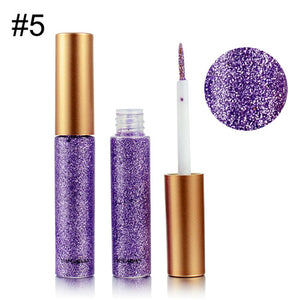 Liquid Eyeshadow Glitter Eye Shadow Pen Waterproof Long Lasting Shimmer Shine metallic Liner Party Eye Cosmetic Makeup