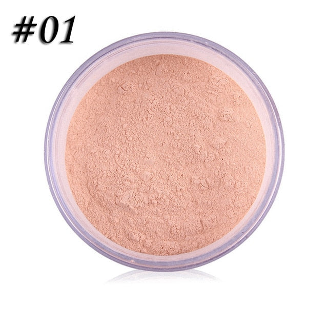 Concealer Powder Oil-control Whitening Waterproof Finish Loose Contour Smooth Pore Invisible Matte Base Make Up