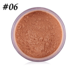 Concealer Powder Oil-control Whitening Waterproof Finish Loose Contour Smooth Pore Invisible Matte Base Make Up