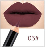 12 Colors Fashion Matte Lip Liner lipstick pen Long Lasting Pigments Waterproof no blooming Smooth soft Makeup tool New