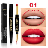 12 Colors Long-lasting Lip Liner Matte Double Head Lip Pencil Waterproof Moisturizing Lipsticks Makeup Contour Cosmetics TSLM2