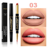 12 Colors Long-lasting Lip Liner Matte Double Head Lip Pencil Waterproof Moisturizing Lipsticks Makeup Contour Cosmetics TSLM2