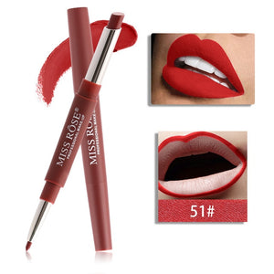 Miss Rose Top Brand Lip Liner Matte Lip Pencil Long-lasting Waterproof Moisturizing Lipsticks Makeup Sexy Lips Contour Cosmetics