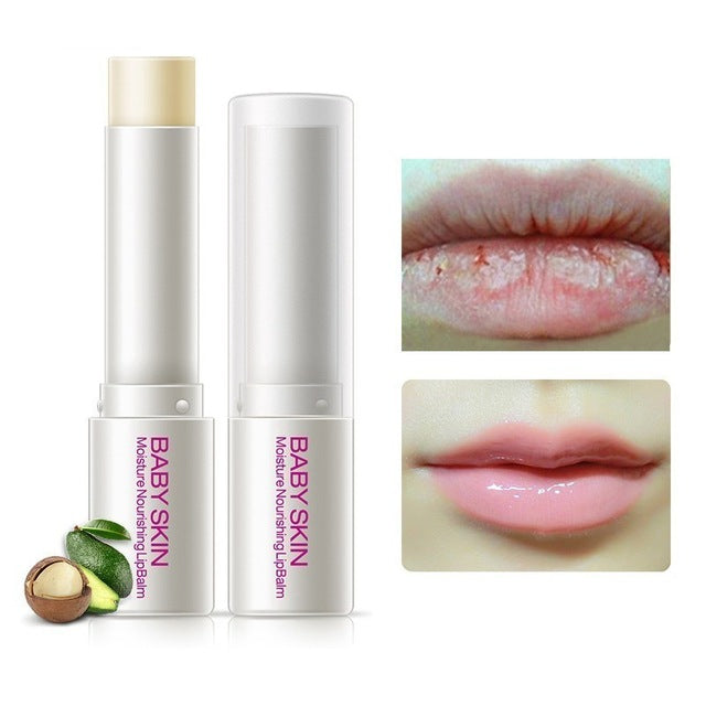 LANBENA Chameleon Lip Balm Rose Hyaluronic Acid Avocado Essence Colorless Lip Balm Vitamin E Natural Extract Anti-Dry Lips  Care