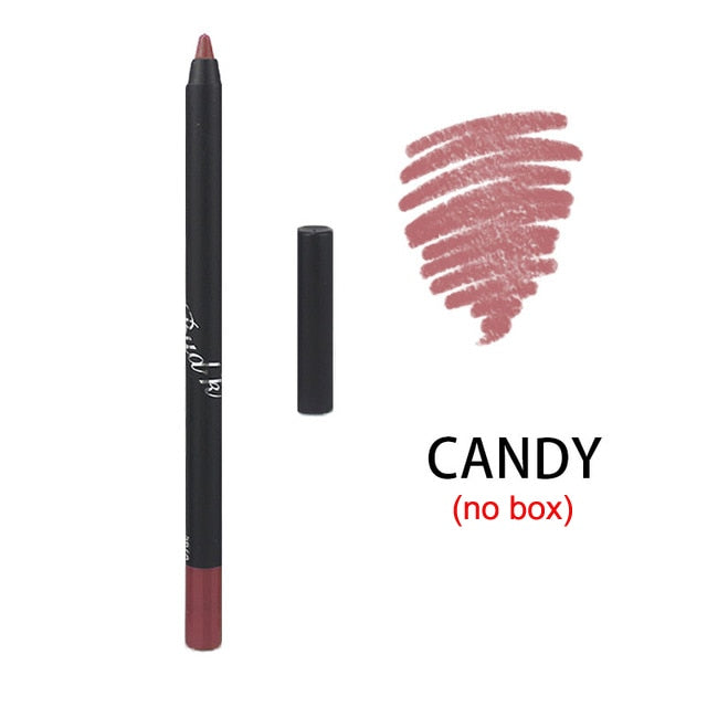 New Makeup Lip Liner Pencils Easy to Wear Waterproof Matte Lipliner Pen for Women Nude Color Lipstick Lip Pencils 10colors