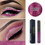 New 16 Colors Diamond Glitter Liquid Eyeliner Durable Waterproof Makeup Shimmer And Shine Eye Pencil TSLM1