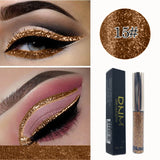 New 16 Colors Diamond Glitter Liquid Eyeliner Durable Waterproof Makeup Shimmer And Shine Eye Pencil TSLM1