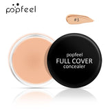 POPFEEL Professional Make up Facial Concealer Cream Face Care Makeup base Palettes Hide Blemish Moisturizer Primer Concealer