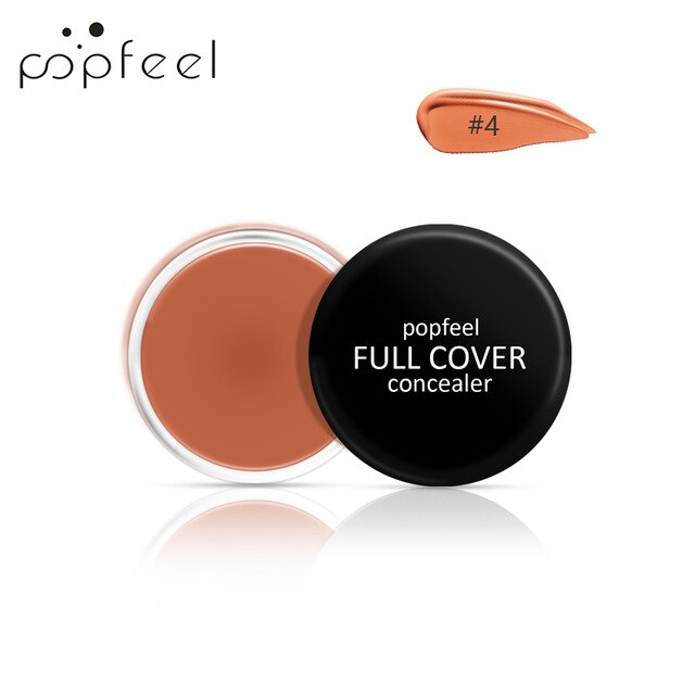 POPFEEL Professional Make up Facial Concealer Cream Face Care Makeup base Palettes Hide Blemish Moisturizer Primer Concealer