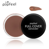 POPFEEL Professional Make up Facial Concealer Cream Face Care Makeup base Palettes Hide Blemish Moisturizer Primer Concealer