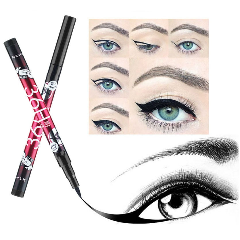 1PC New Brand Women Black Liquid Eyeliner Long-lasting Waterproof Party Eye Liner Pencil Pen Nice Makeup Cosmetic Tools