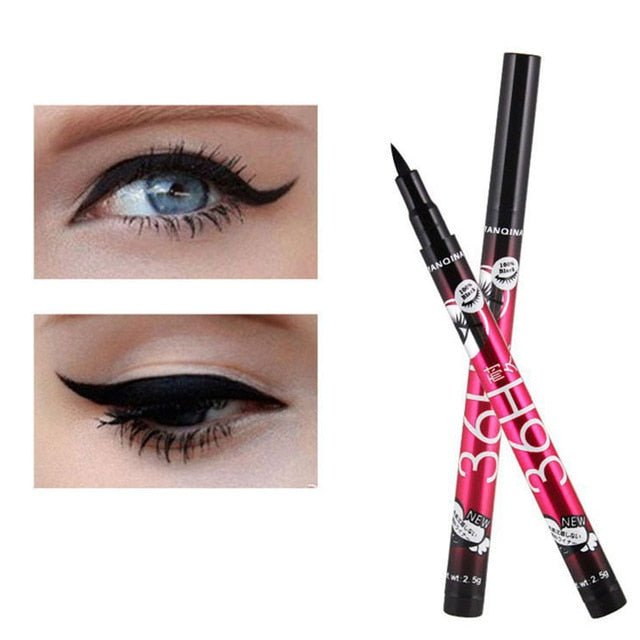 1PC New Brand Women Black Liquid Eyeliner Long-lasting Waterproof Party Eye Liner Pencil Pen Nice Makeup Cosmetic Tools