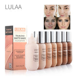 LULAA Full Cover Concealer Make Up Liquid Foundation Makeup Cosmetics Matte Long Lasting Facial Contour Liquid Foundation TSLM1