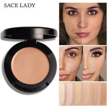 Concealer with Mirror Efficient Cover Black Circle Spout  Bottom Makeup 6g make up concealer