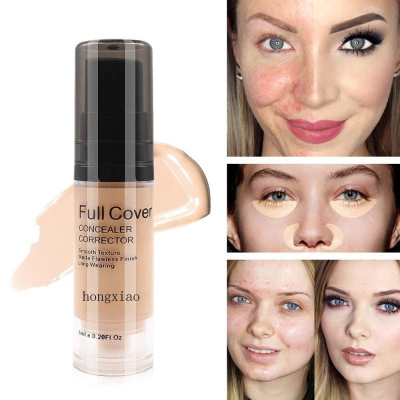 Waterproof  Concealer Eye Dark Circles Makeup Cream Face Corrector Waterproof Make Up Base Cosmetic