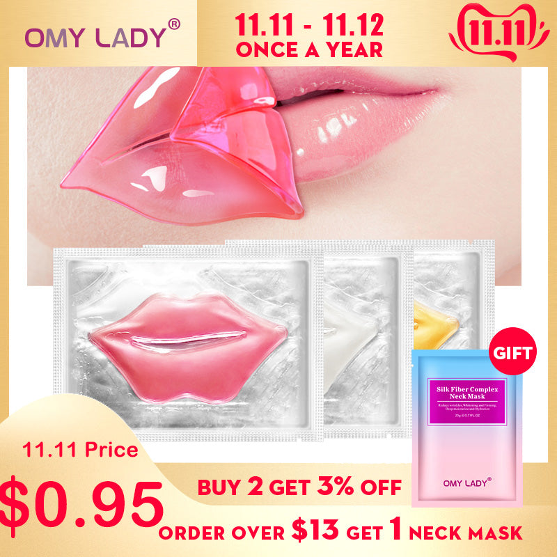 OMY LADY Lip Gel Mask  Care Hydrating Repair Remove Lines Blemishes Lighten Lip Line Collagen Mask Lip Color To Moisturize