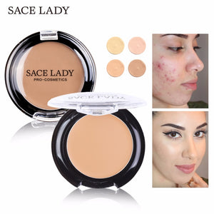 SACE LADY Concealer Full Cover Cream Facial Make Up Waterproof Foundation Face Contour Makeup Pores Corrector Brand Eye Cosmetic