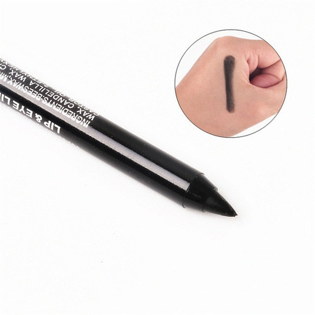 1PC Fashion Women Long-lasting Eye Liner Pencil Pigment White Color Waterproof Eyeliner Pen Eye Cosmetics Makeup Tools