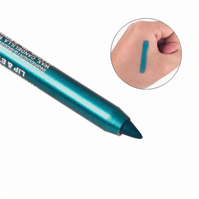 1PC Fashion Women Long-lasting Eye Liner Pencil Pigment White Color Waterproof Eyeliner Pen Eye Cosmetics Makeup Tools