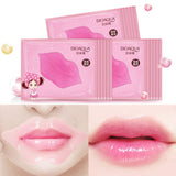 5pcs/lot Brand Crystal Collagen Lip Mask Pads Moisture Essence Anti Ageing Wrinkle Patch Pad Gel Lip Care Dilute The Lip Color