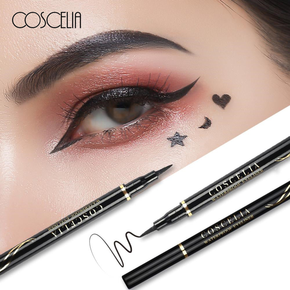 1Pc Black Eyeliner Pencil Waterproof Eyeliner Long Lasting Eye Liner Pencil Cosmetic  Makeup Tools For Eyeshadow