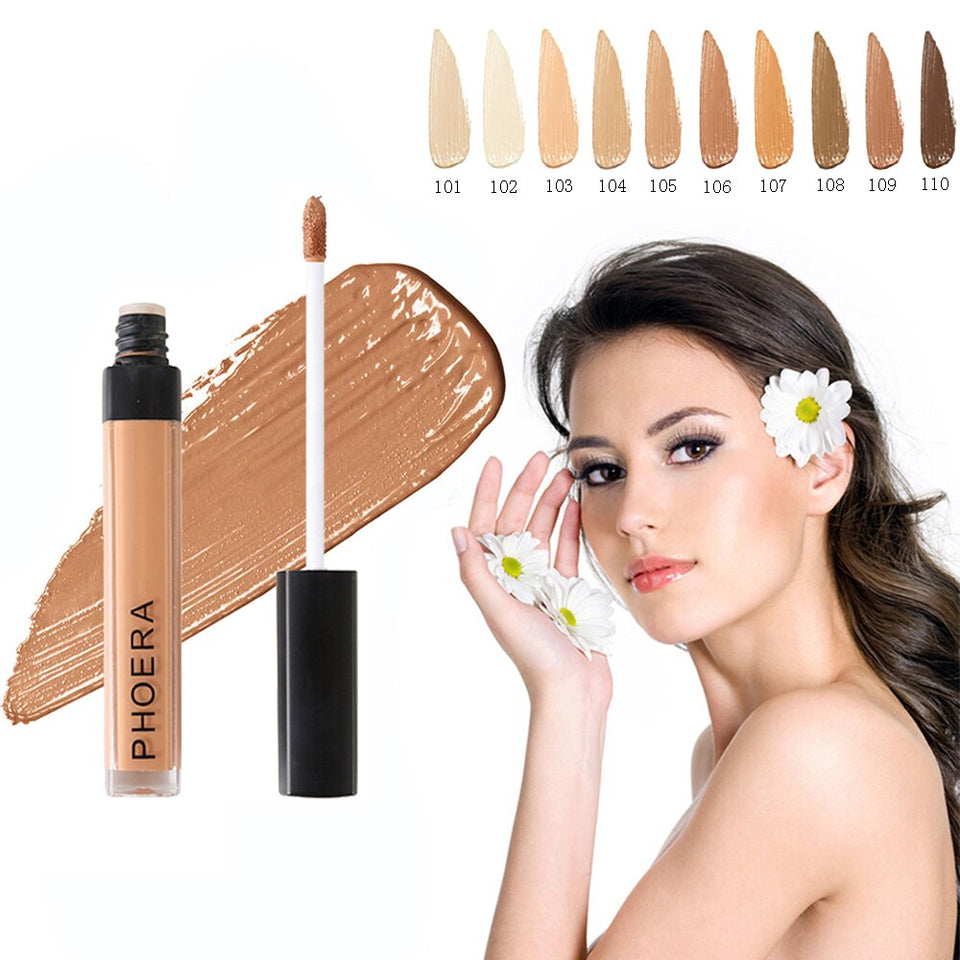 PHOERA Make Up Concealer Long Lasting Moisturizing Pore Acne Cover Face Contour Makeup Cosmetic maquiagem profissional HOT