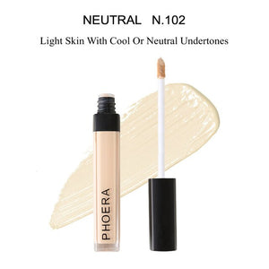 PHOERA Make Up Concealer Long Lasting Moisturizing Pore Acne Cover Face Contour Makeup Cosmetic maquiagem profissional HOT