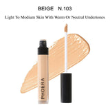 PHOERA Make Up Concealer Long Lasting Moisturizing Pore Acne Cover Face Contour Makeup Cosmetic maquiagem profissional HOT