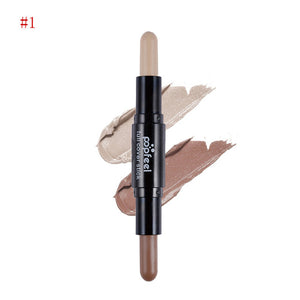 Popfeel Highlight Concealer Stick Face Foundation Make Up Pen Easy wear Smooth Contour Shadow Cosmetics TSLM1