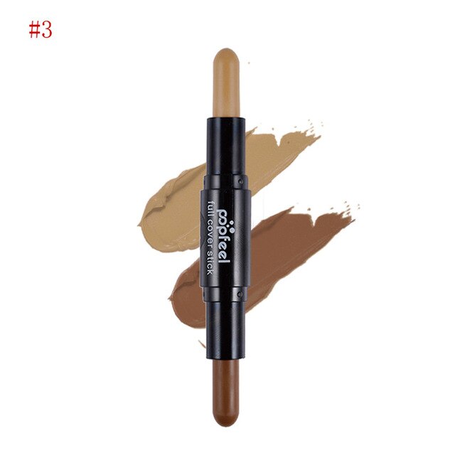 Popfeel Highlight Concealer Stick Face Foundation Make Up Pen Easy wear Smooth Contour Shadow Cosmetics TSLM1