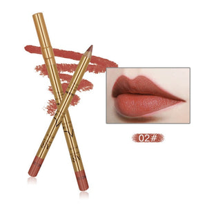 IMAGIC 2018 New Matte Lipliner Set Makeup Waterproof 3D Contour Lips Pigment Red Lipstick Lip Liner Pencil Women Beauty Tool