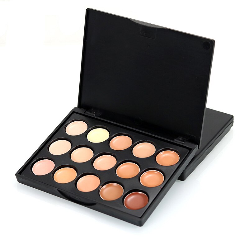 Professional 15 Colors Concealer Palette Powder Face Base Contour Cream Foundation Makeup Cosmetics Facial Make Up Beauty Tool