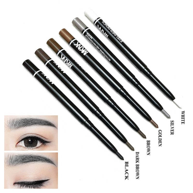 NEW Brand 6 Colors of Women Eyeliner Pencil Makeup Waterproof Eye Liner Pencils Eyes Pen Cosmetics for Young Girls Love Beauty