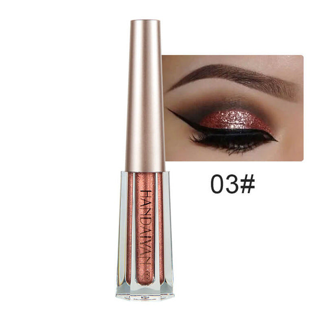 Liquid Eyeshadow Glitter Eye Shadow Pen Waterproof Long Lasting Shimmer Shine metallic Liner Party Eye Cosmetic Makeup