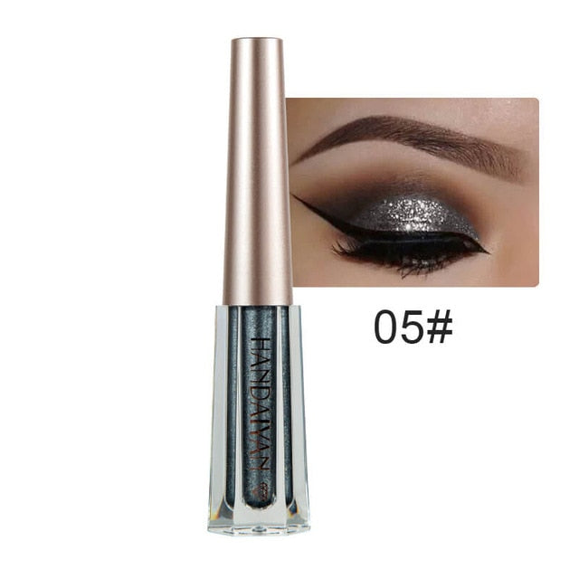 Liquid Eyeshadow Glitter Eye Shadow Pen Waterproof Long Lasting Shimmer Shine metallic Liner Party Eye Cosmetic Makeup