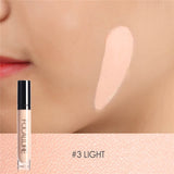 FOCALLURE Full Coverage Makeup Liquid Concealer Convenient Eye Concealer Cream Waterproof Make Up Base Cosmetic Concealer