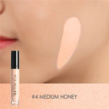 FOCALLURE Full Coverage Makeup Liquid Concealer Convenient Eye Concealer Cream Waterproof Make Up Base Cosmetic Concealer