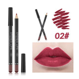 New Matte Lipstick Pencil Lip Liner Waterproof Makeup Lip Tint Sexy Batom Mate Long Lasting Moisturizer Lipliner Cosmetic TSLM2