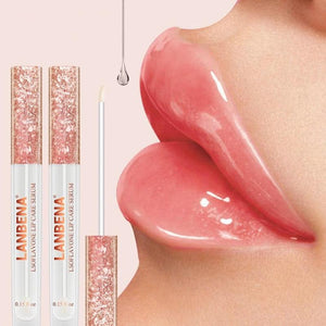 LANBENA Lip Care Serum Lip Plumper Balm Hyaluronic Collagen Lip Mask Increase Moisturizing Elasticity Plumper Bioaqua Lipstick