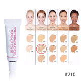 dermacol 100% original waterproof Makeup Cover 4g Primer Concealer Base Professional high quality Dermacol Make up Foundation