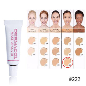 dermacol 100% original waterproof Makeup Cover 4g Primer Concealer Base Professional high quality Dermacol Make up Foundation